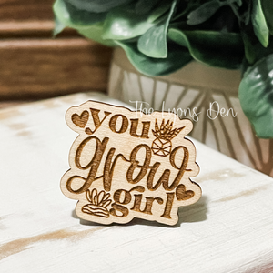 You Grow Girl Vent Clip