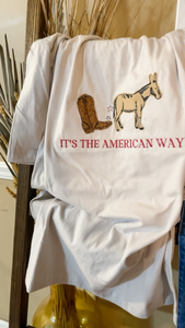 It’s The American Way Appliqué Tee