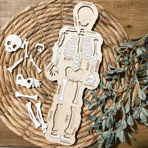 3D Skeleton Puzzle