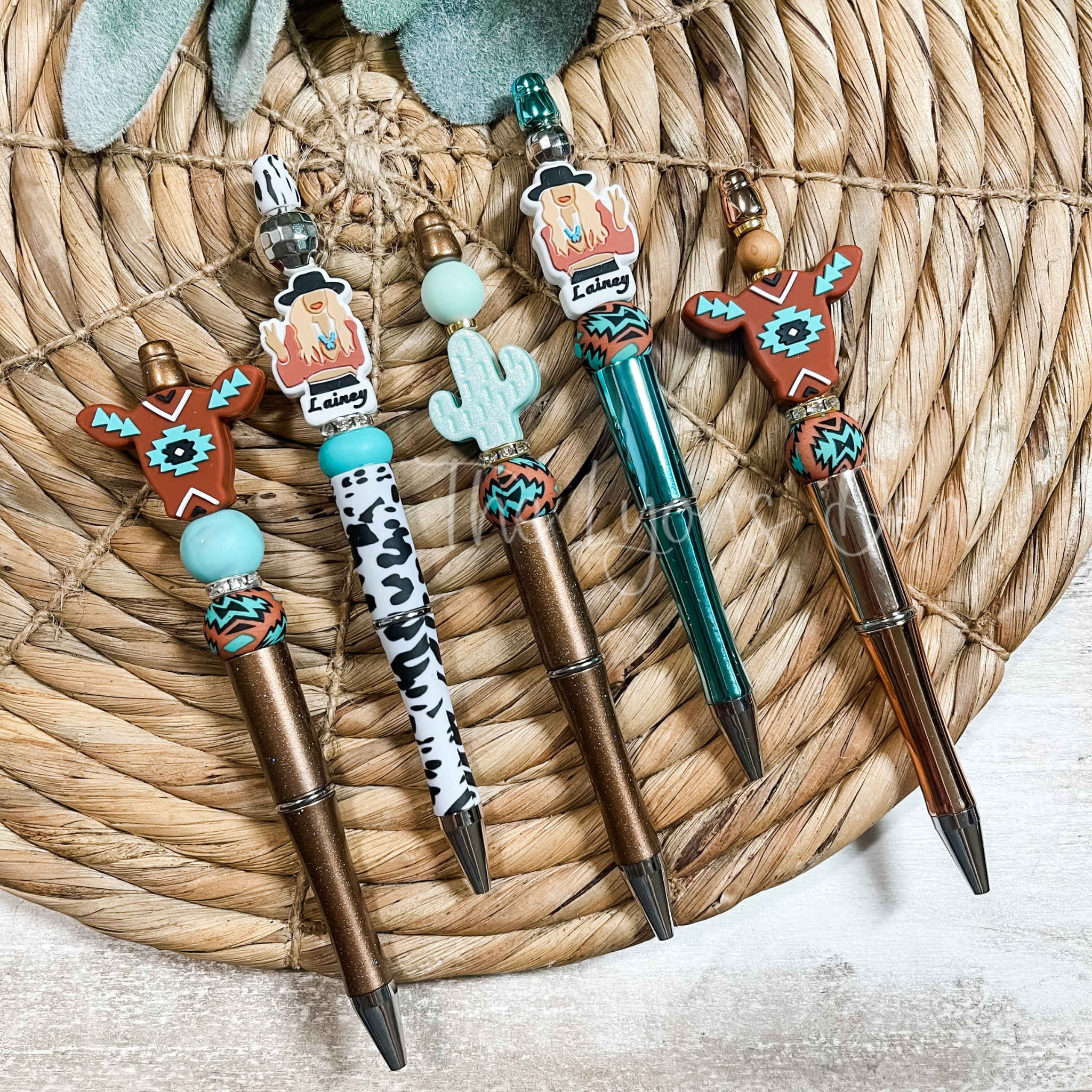 Western Style Beaded Pens