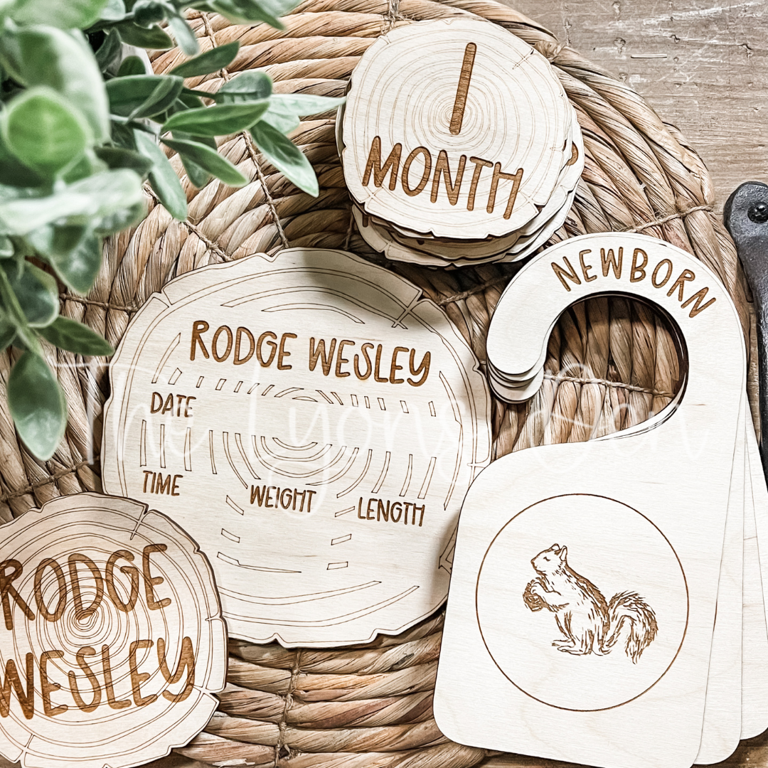 Woodland Theme Gift Set