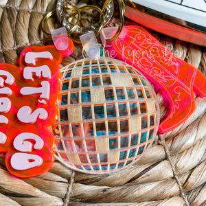 Disco Ball Keychain