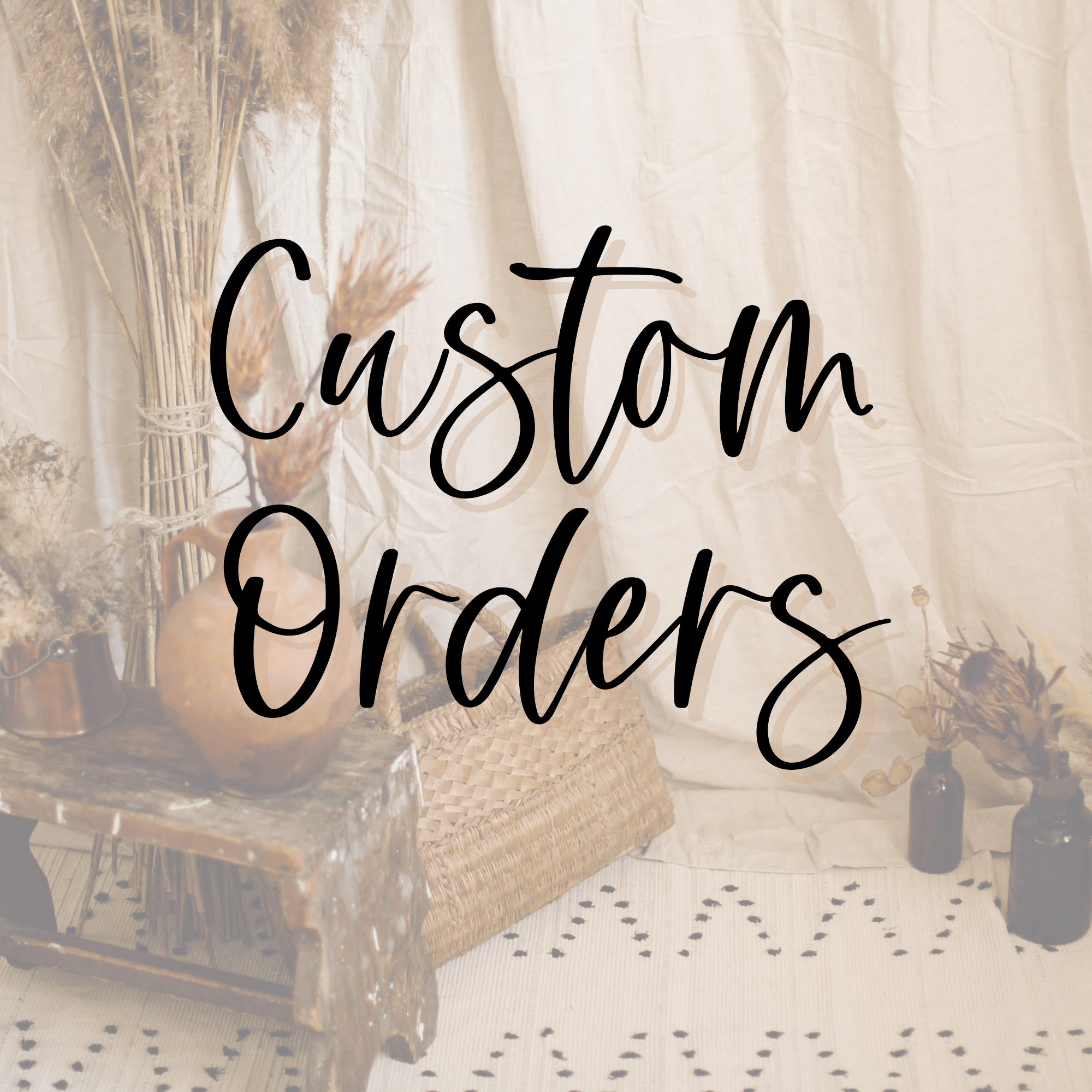 CUSTOM Round Wooden Sign