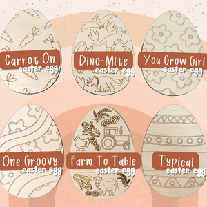 Easter Egg Name Tags