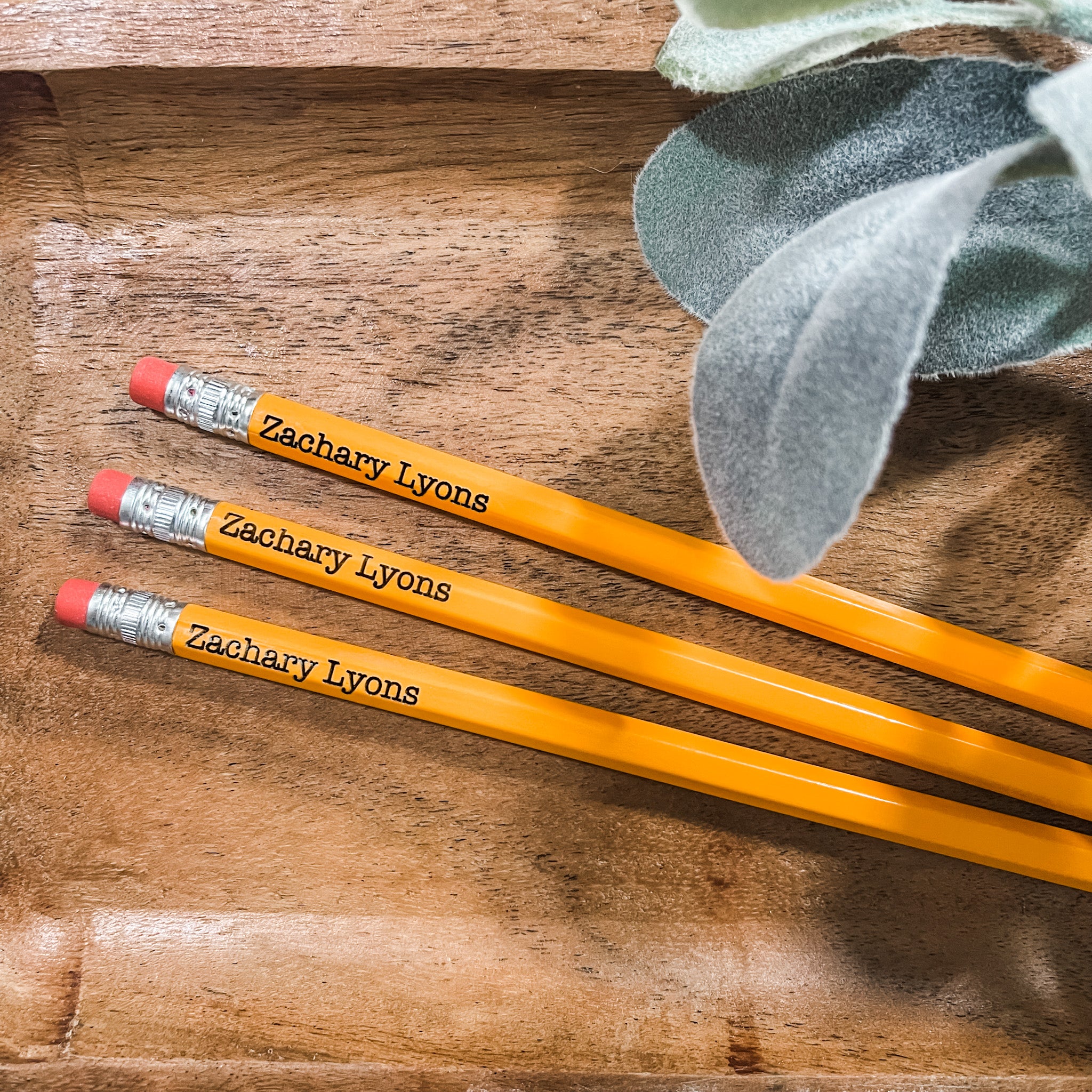 Pencils - Students Name