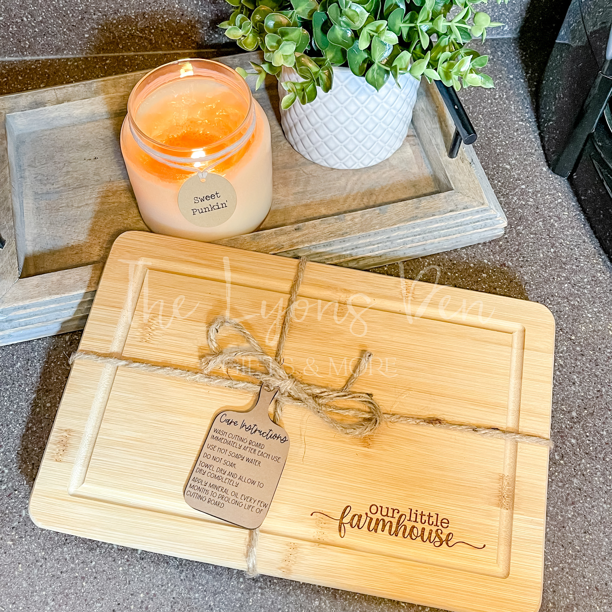 Our Little Farmhouse Cutting Board RTS