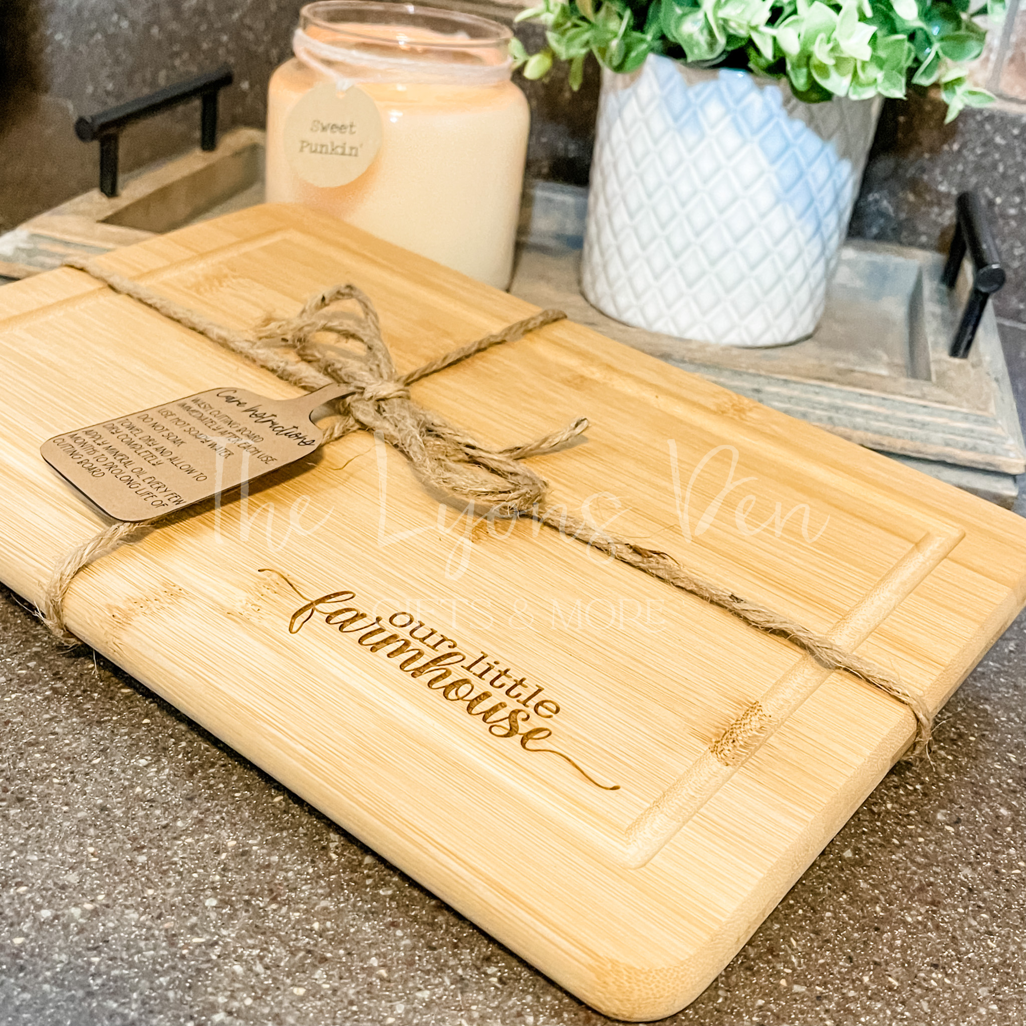 Our Little Farmhouse Cutting Board RTS