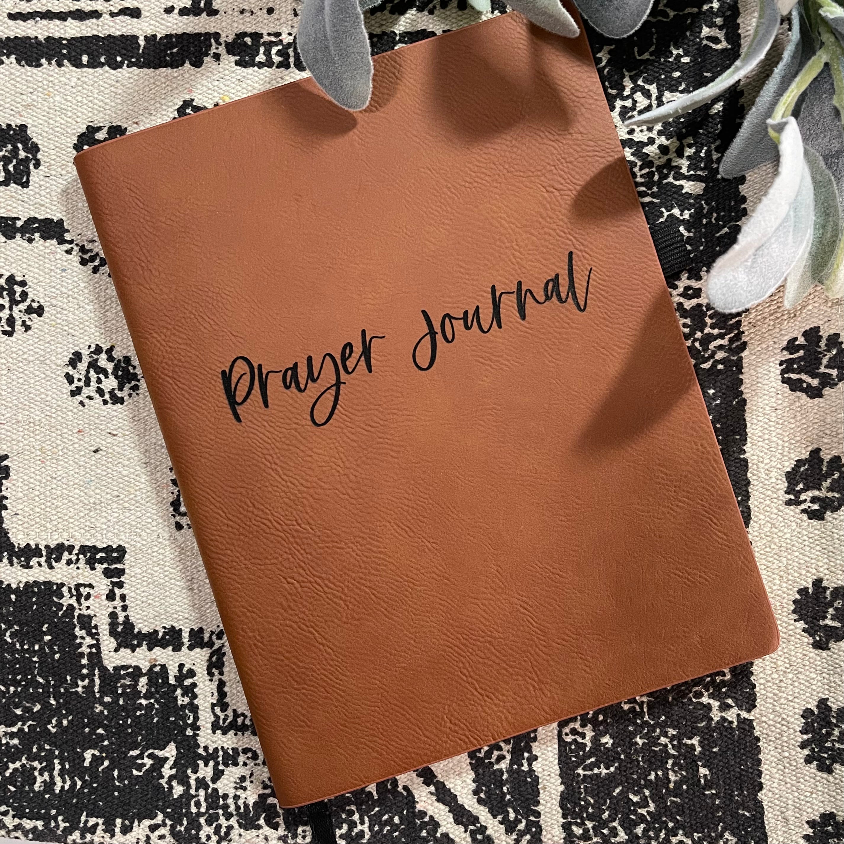 Leatherette Prayer Journal