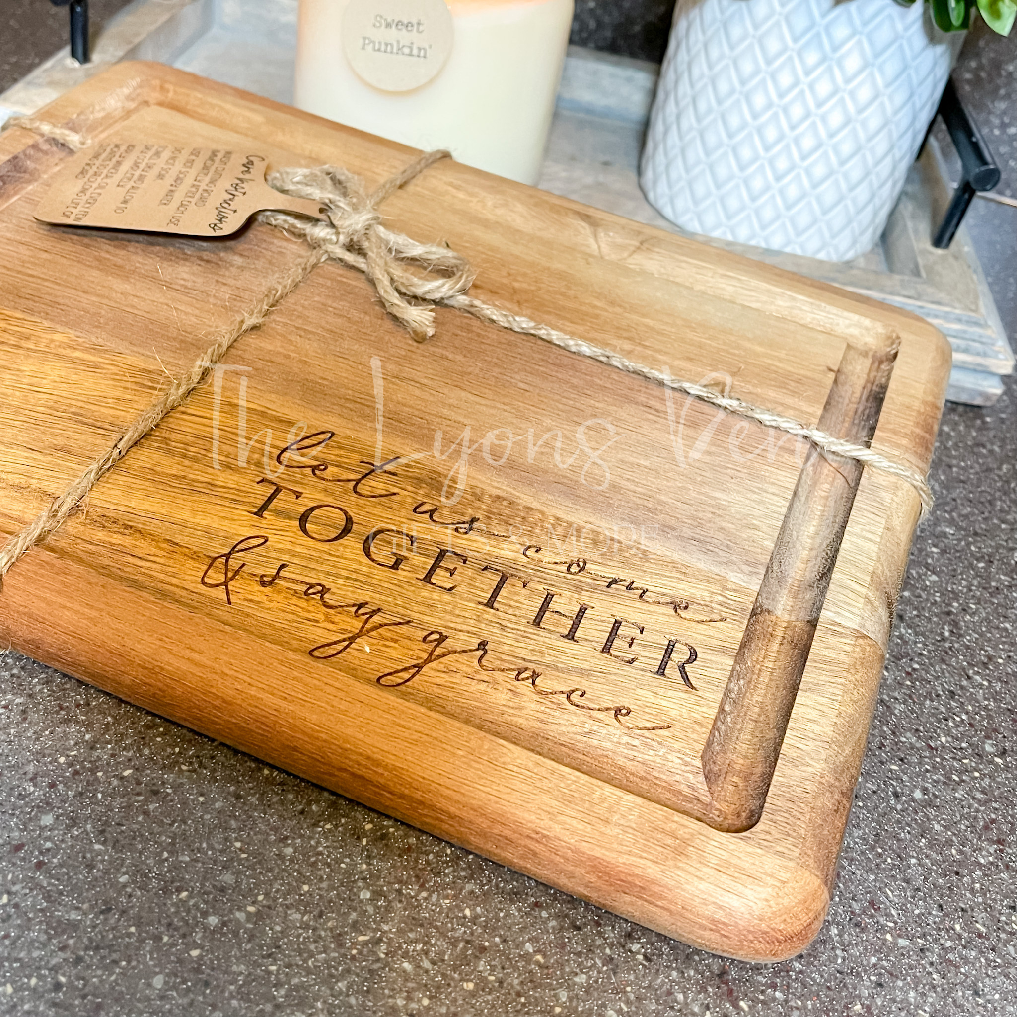 Let Us Come Together Cutting Board RTS