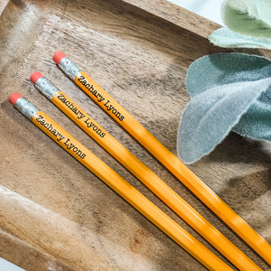 Pencils - Students Name